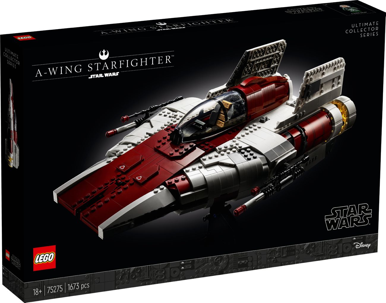 Конструктор Lego Star Wars Звездный истребитель типа А (75275)