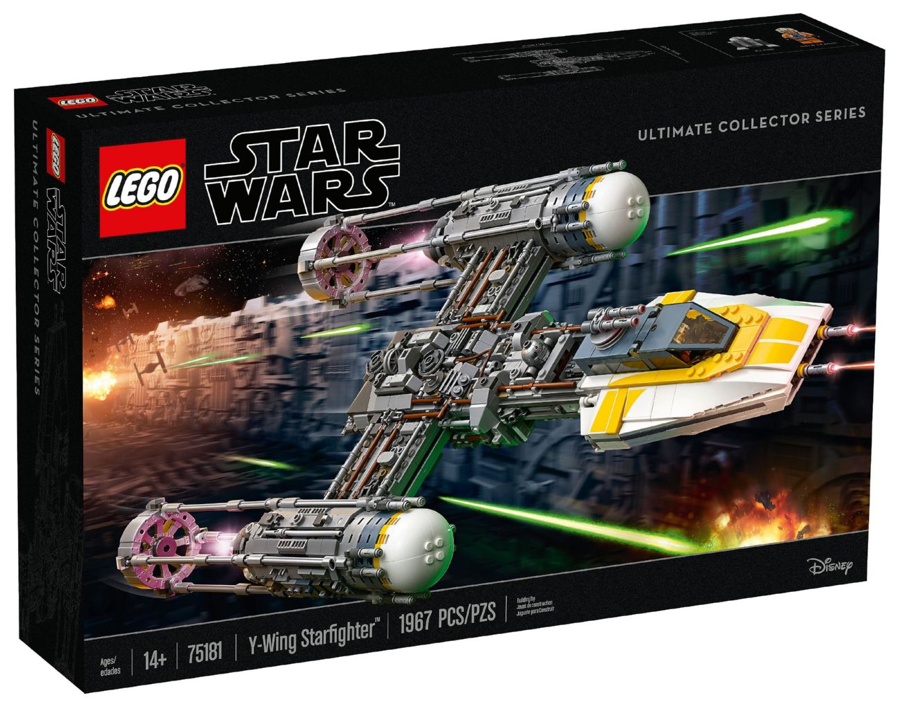 Конструктор Lego Star Wars Зоряний винищувач Y-wing (75181)