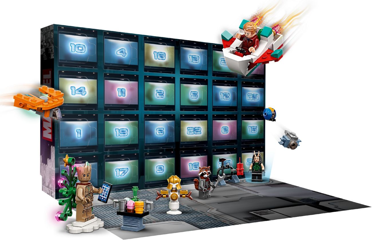Конструктор Lego Super Heroes Адвент-календар Вартові Галактики (76231) - фото 5 Конструктор Lego Super Heroes Адвент-календар Вартові Галактики (76231) - фото 5