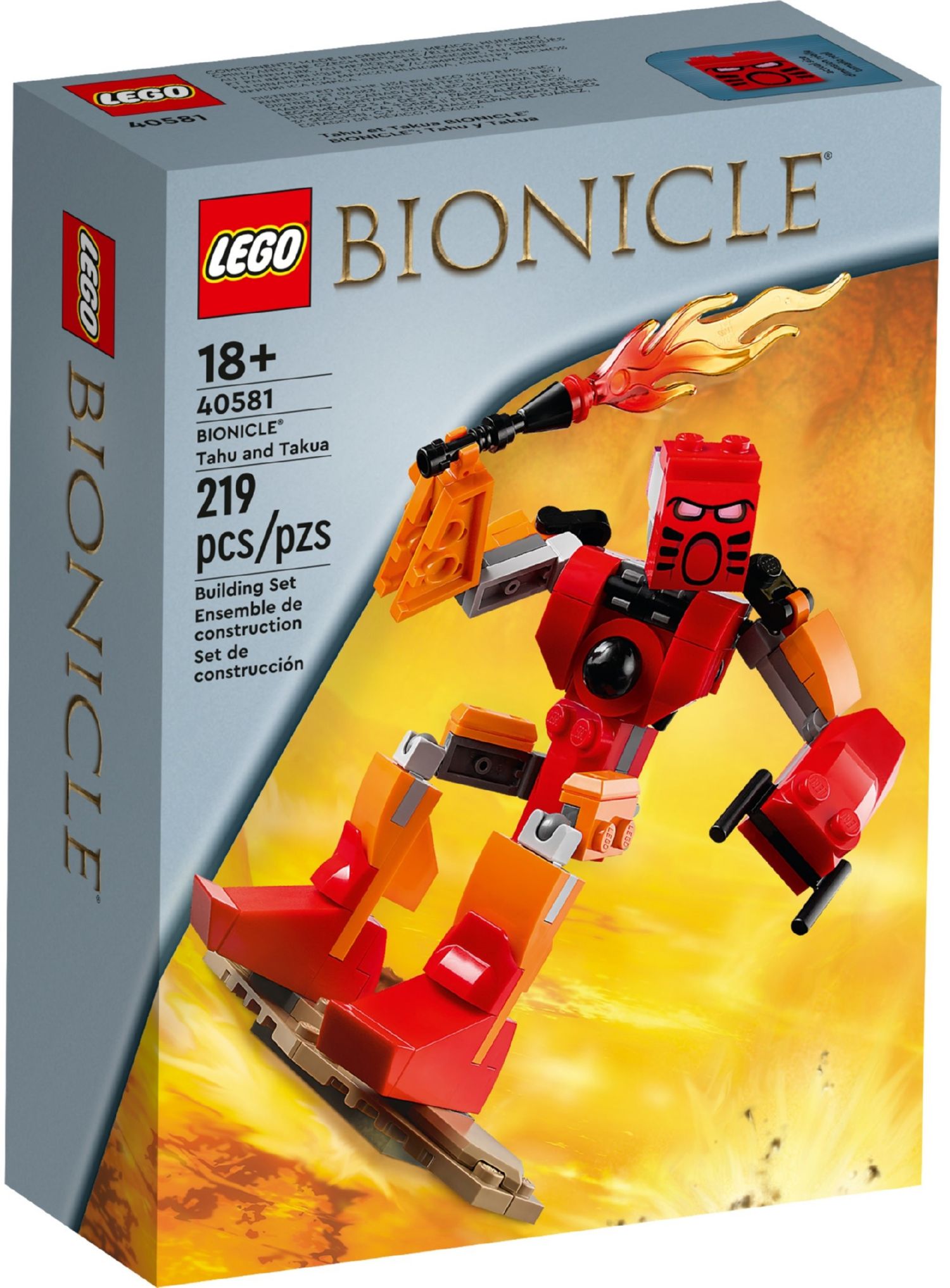 Конструктор Lego Super Heroes BIONICLE Таху и Такуа (40581)
