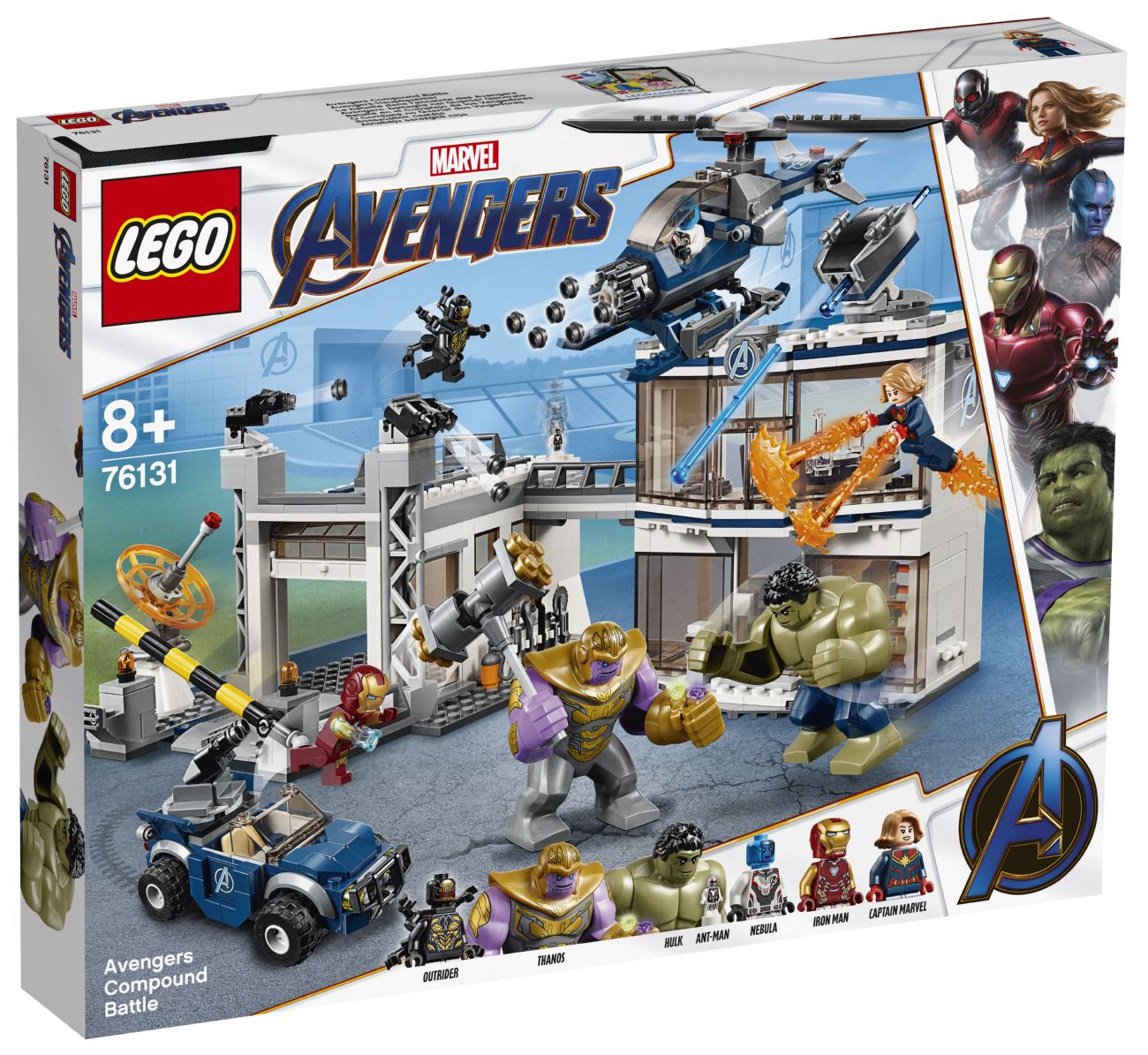 Конструктор Lego Marvel Битва на базе Мстителей (76131)