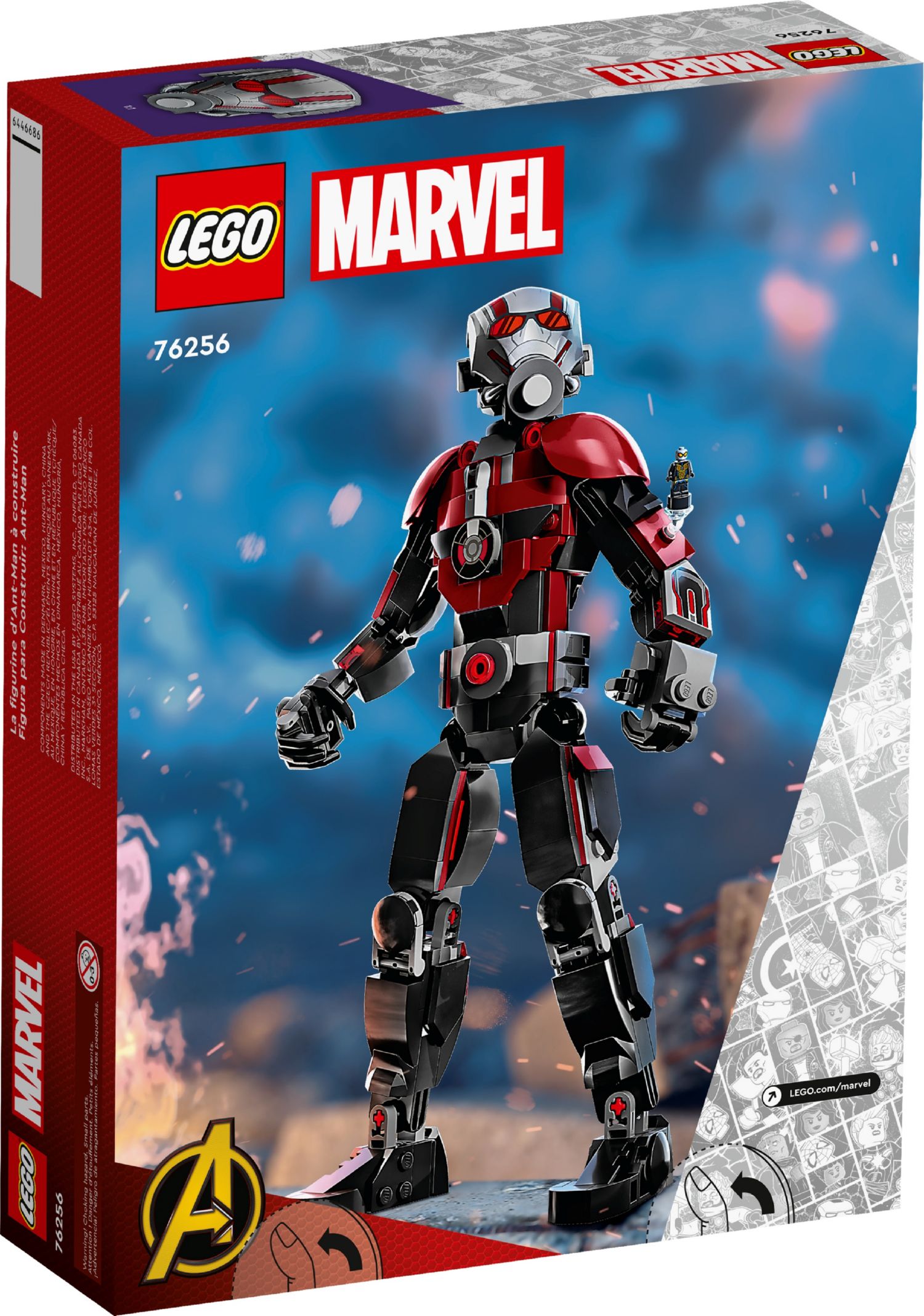 Конструктор Lego Marvel Фигурка Человека-муравья (76256) - фото 5