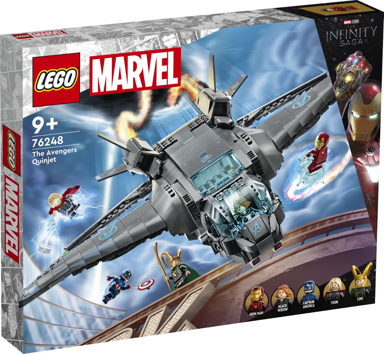 Конструктор Lego Super Heroes Квінджет Месників (76248)