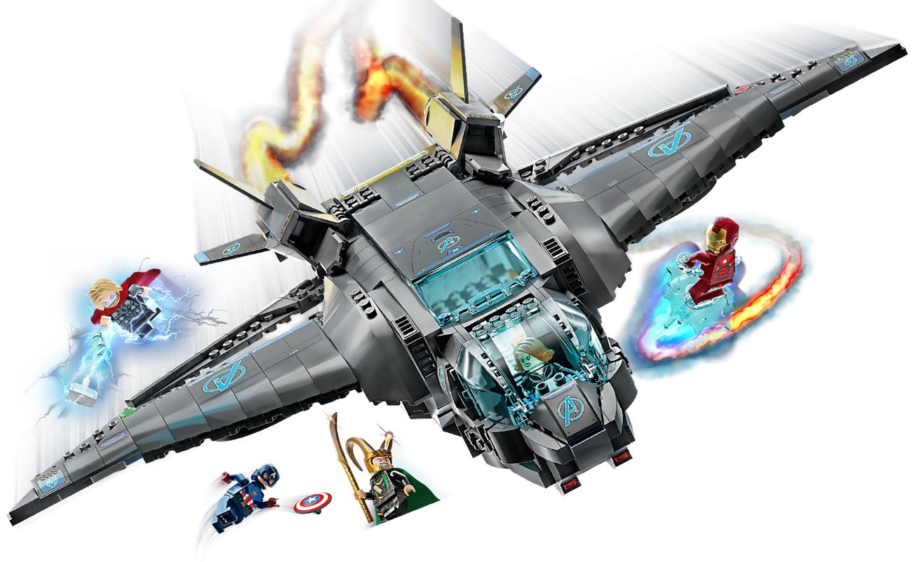 Конструктор Lego Super Heroes Квінджет Месників (76248) - фото 3 Конструктор Lego Super Heroes Квінджет Месників (76248) - фото 3