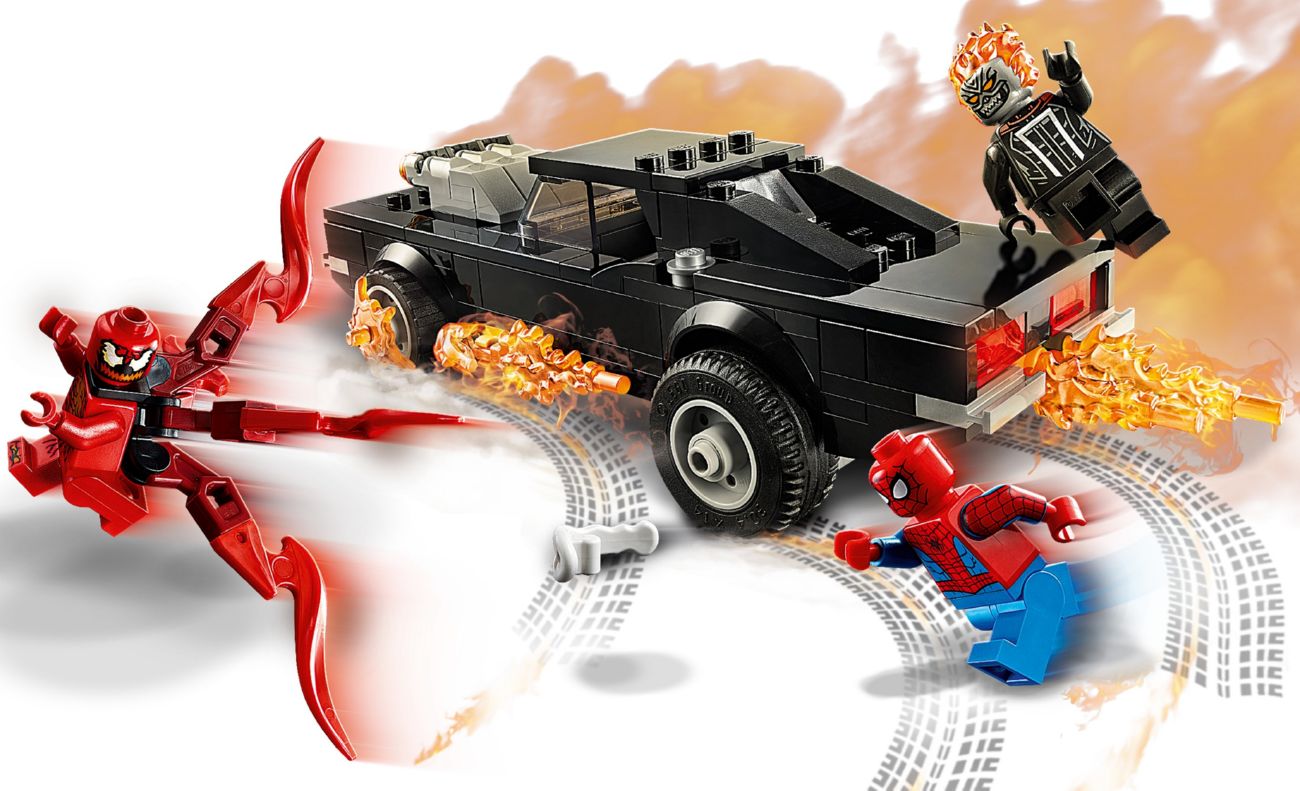 Конструктор Lego Super Heroes Человек-Паук и Призрачный Всадник против Карнажа (76173) - фото 4 Конструктор Lego Super Heroes Человек-Паук и Призрачный Всадник против Карнажа (76173) - фото 4