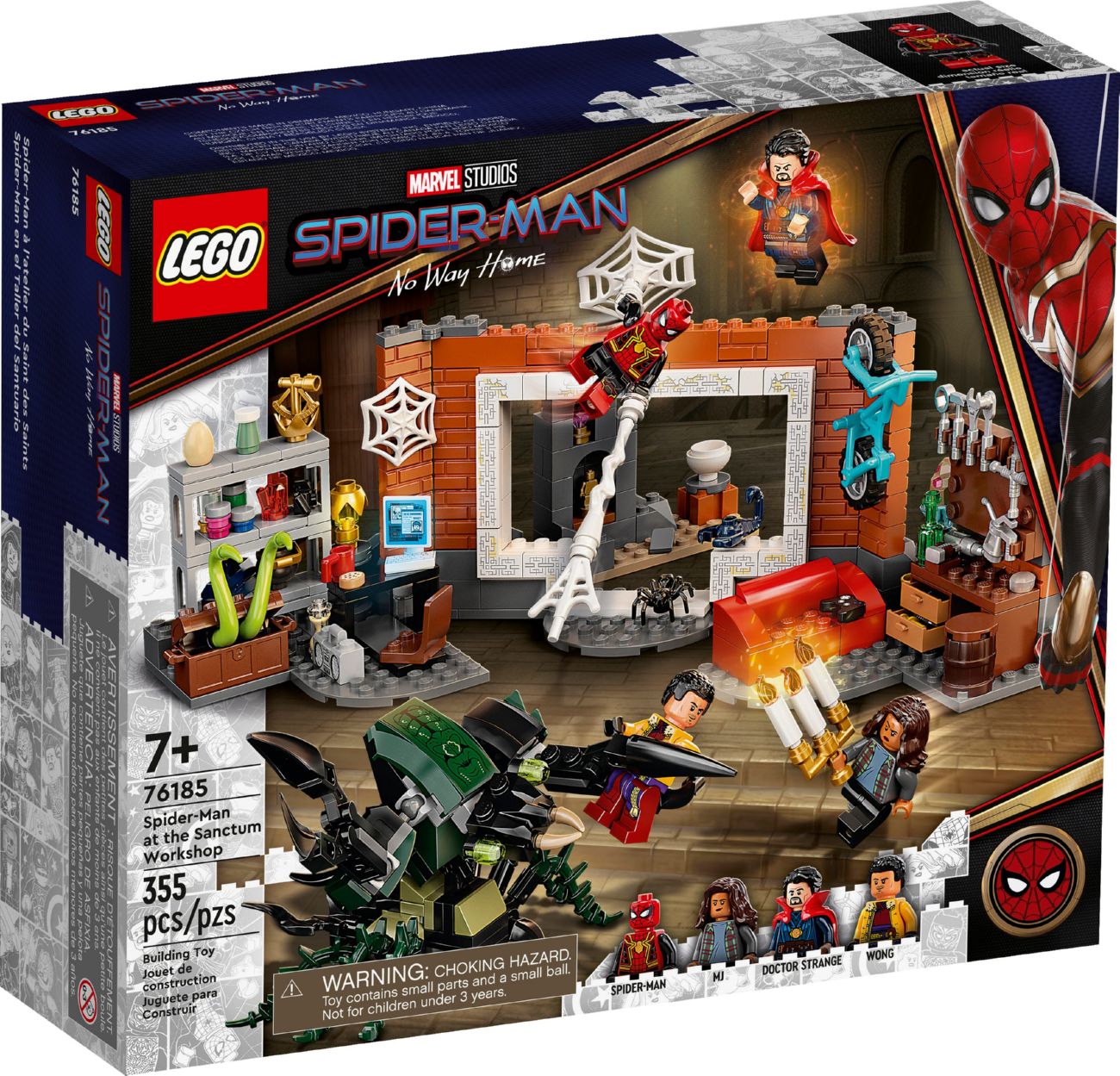 Конструктор Lego Super Heroes Людина-павук в чарівної майстерні (76185)