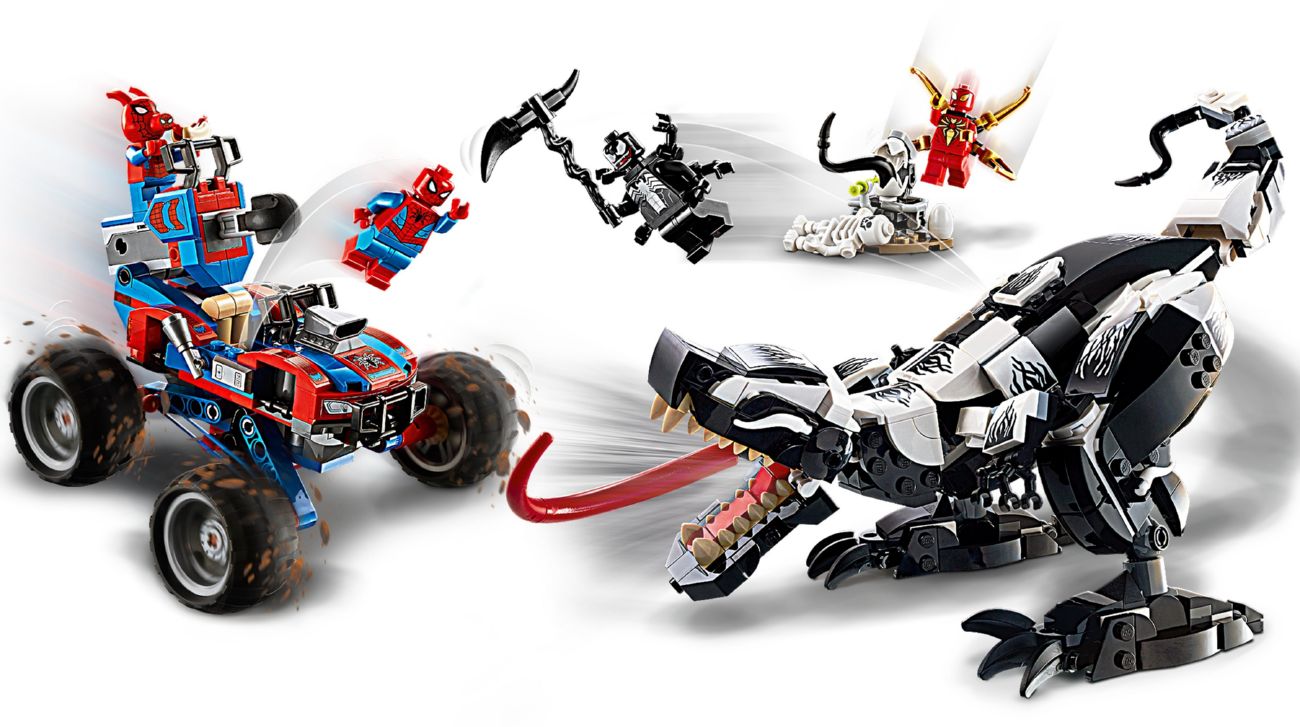 Конструктор Lego Marvel Людина-Павук: Засада на веномозавра (76151) - фото 3