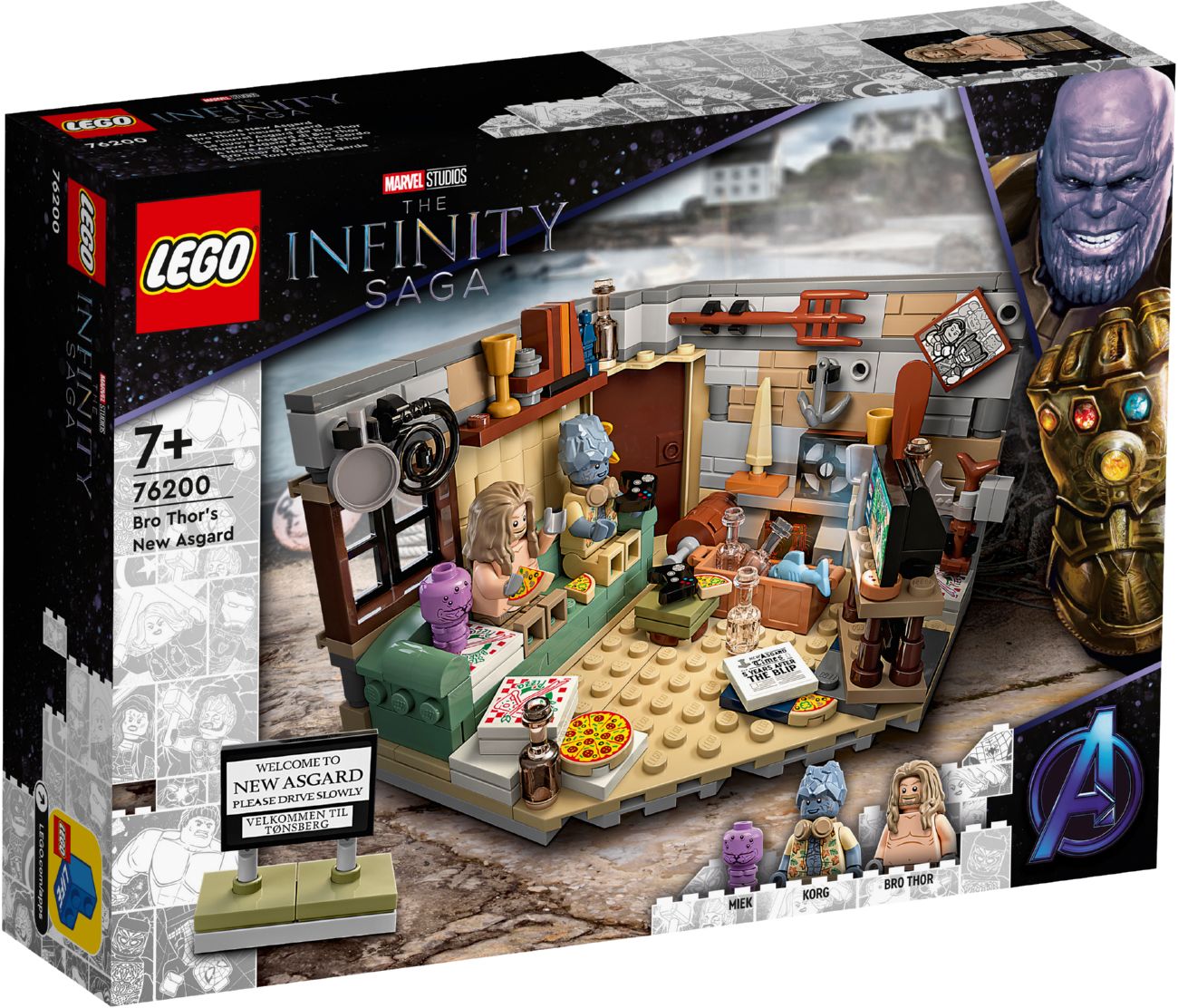 Конструктор Lego Super Heroes Новий Асгард Бро Тора (76200)