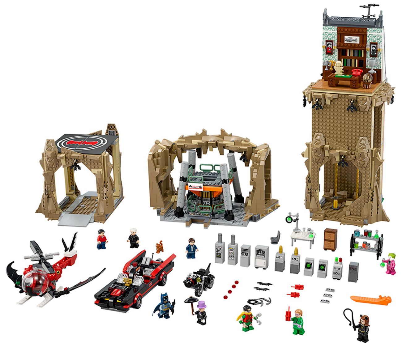 Конструктор Lego DC Печера Бетмана - Класичне ТБ шоу (76052) - фото 1