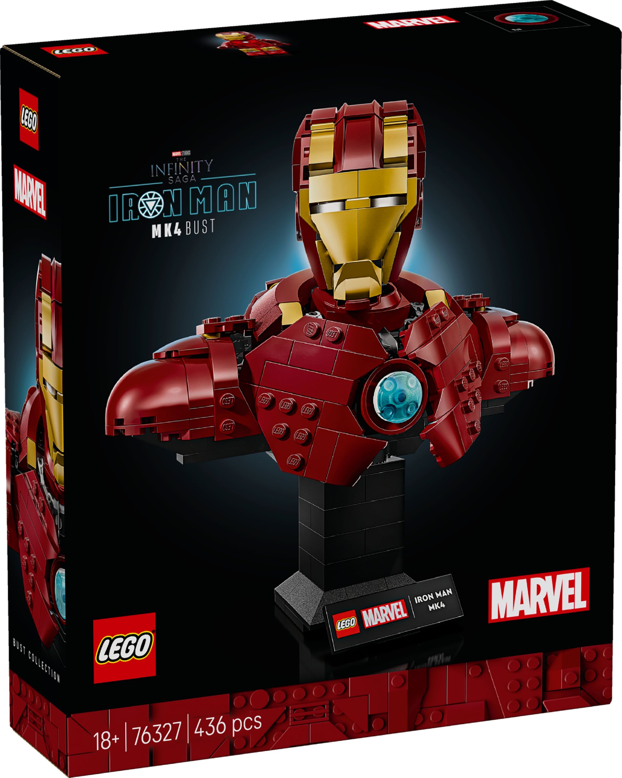 Конструктор Lego Super Heroes Бюст Железного Человека MK4 (76327)