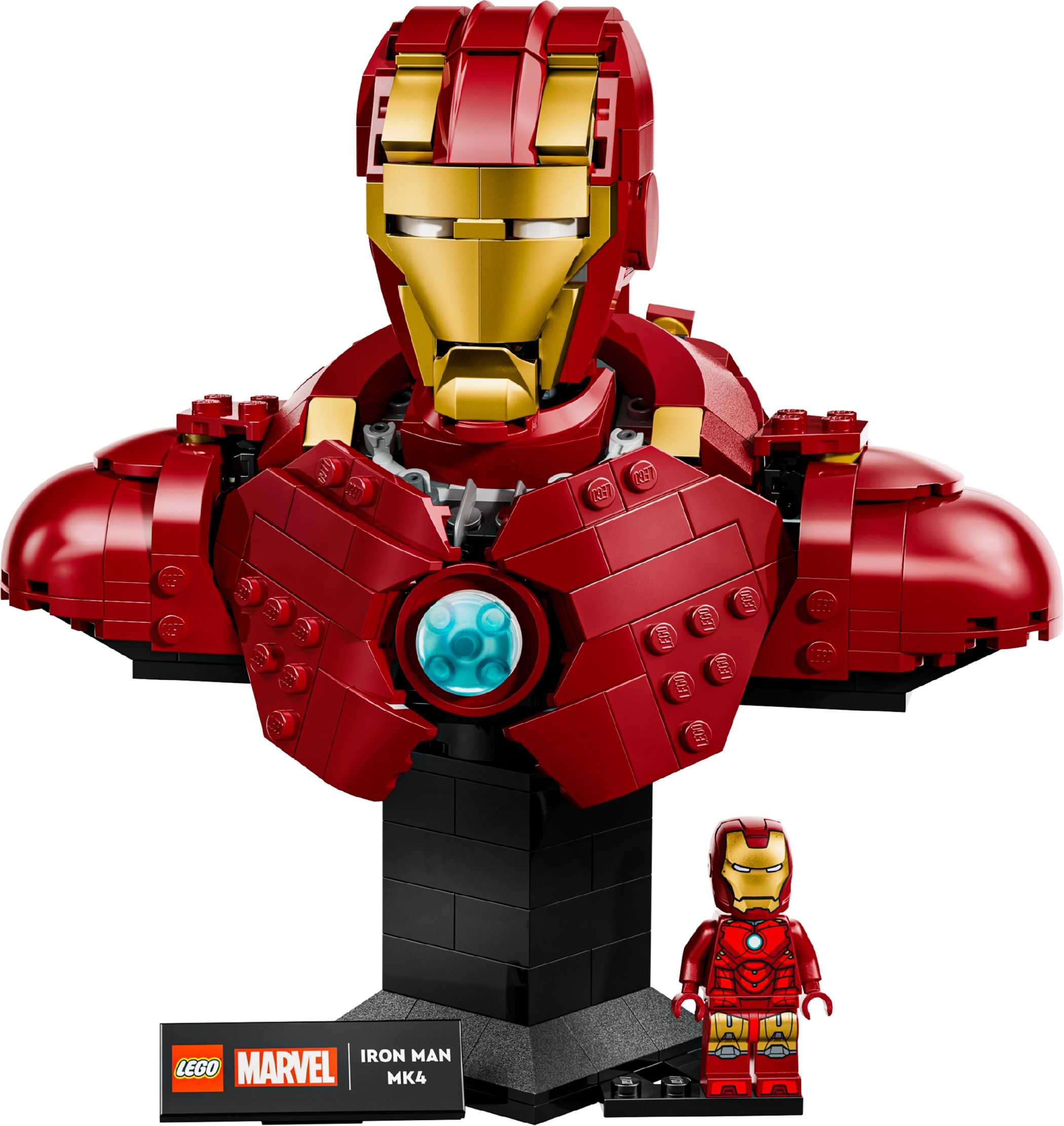 Конструктор Lego Super Heroes Бюст Железного Человека MK4 (76327) - фото 1 Конструктор Lego Super Heroes Бюст Железного Человека MK4 (76327) - фото 1