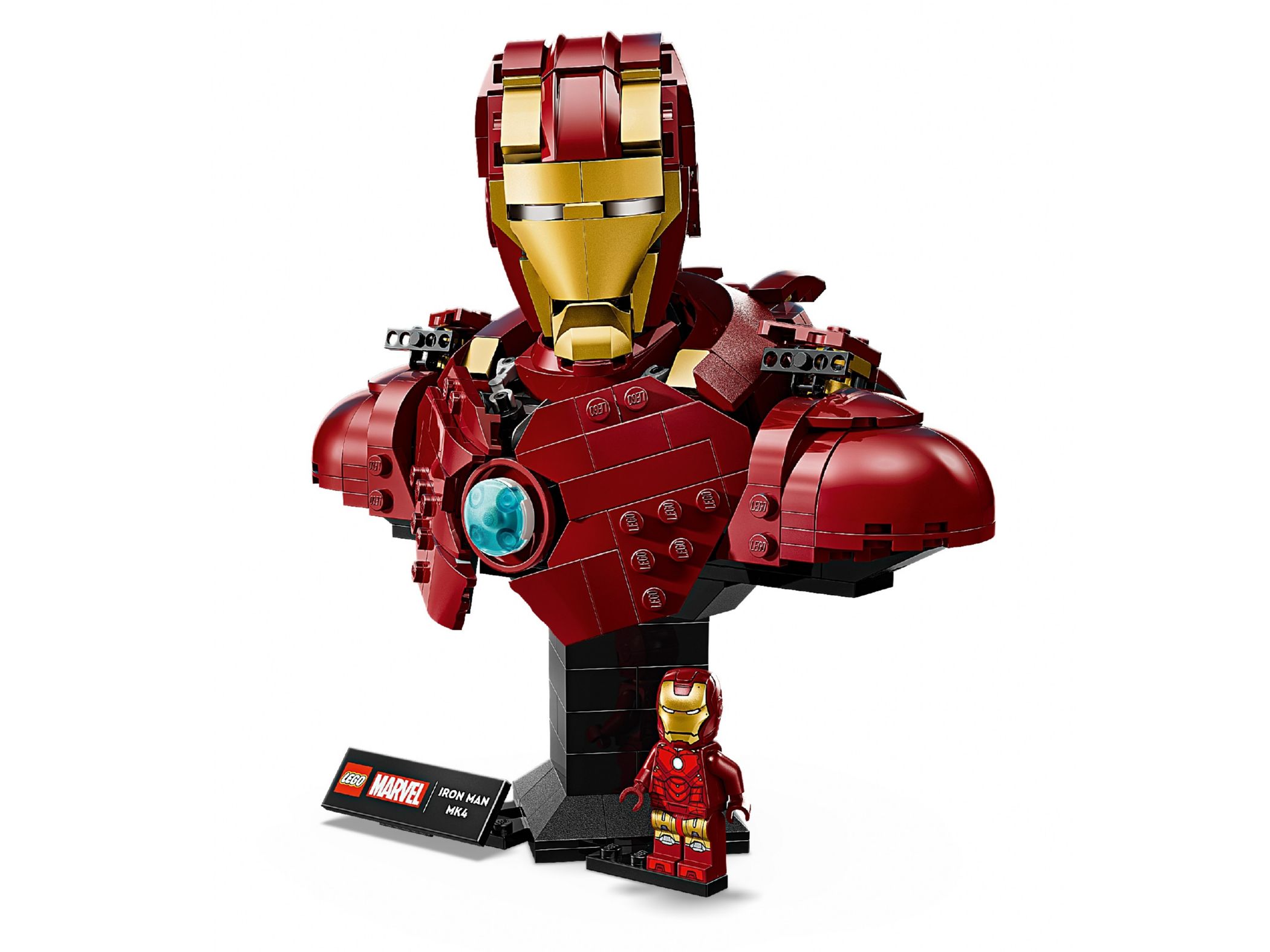 Конструктор Lego Super Heroes Бюст Железного Человека MK4 (76327) - фото 3 Конструктор Lego Super Heroes Бюст Железного Человека MK4 (76327) - фото 3
