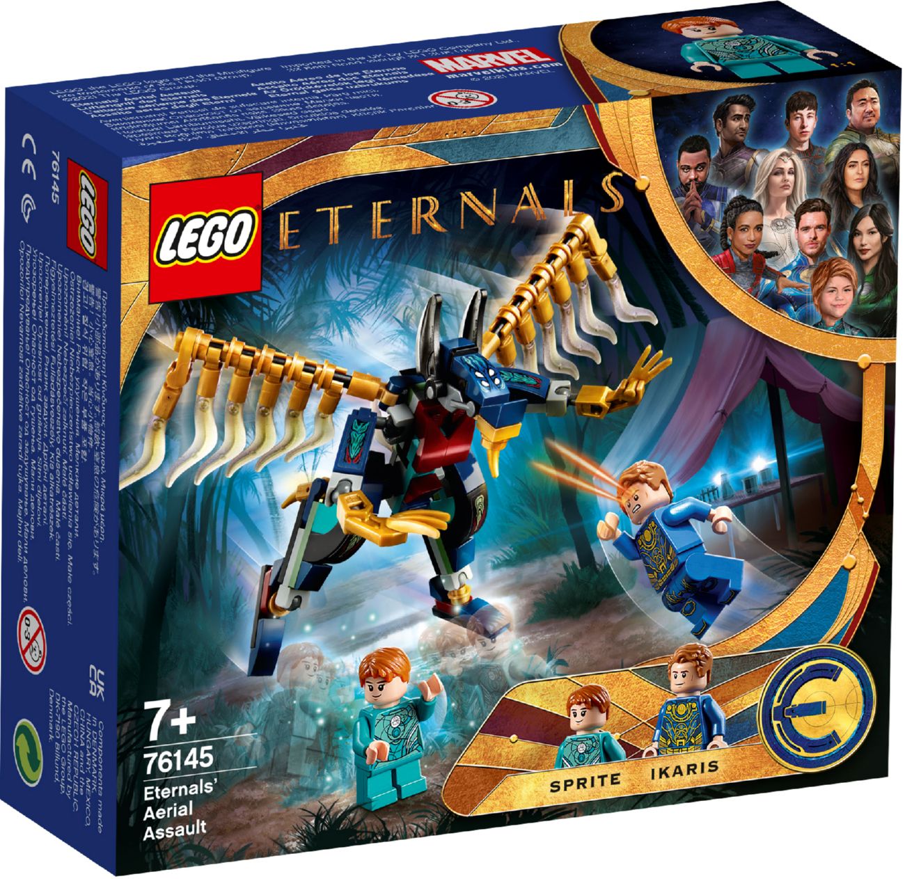 Конструктор Lego Marvel Повітряний напад Вічних (76145)