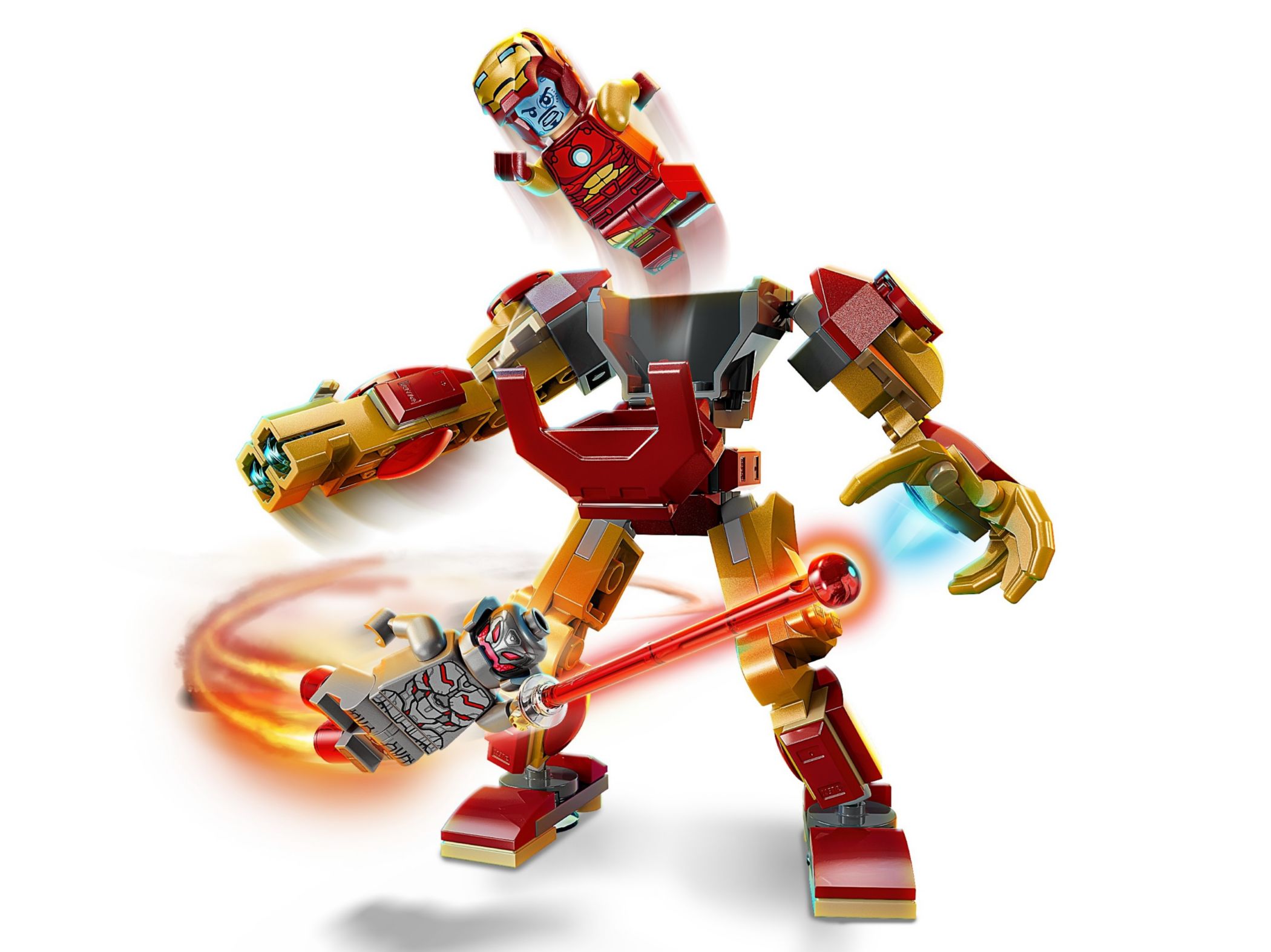 Конструктор Lego Marvel Робот Железного Человека против Альтрона (76307) - фото 3 Конструктор Lego Marvel Робот Железного Человека против Альтрона (76307) - фото 3