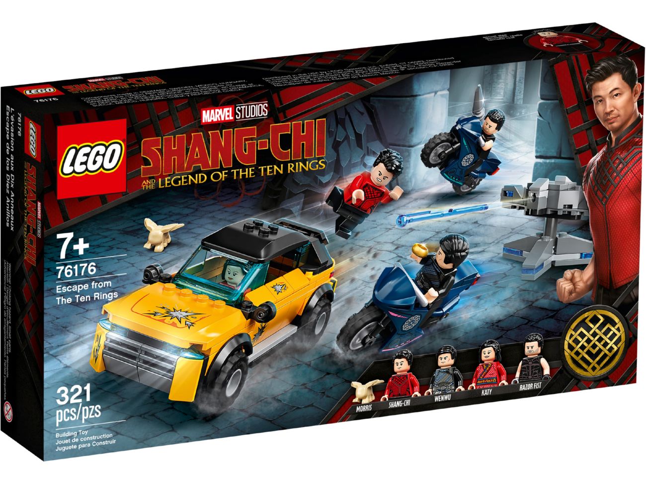 Конструктор Lego Super Heroes Побег из Десяти колец (76176)