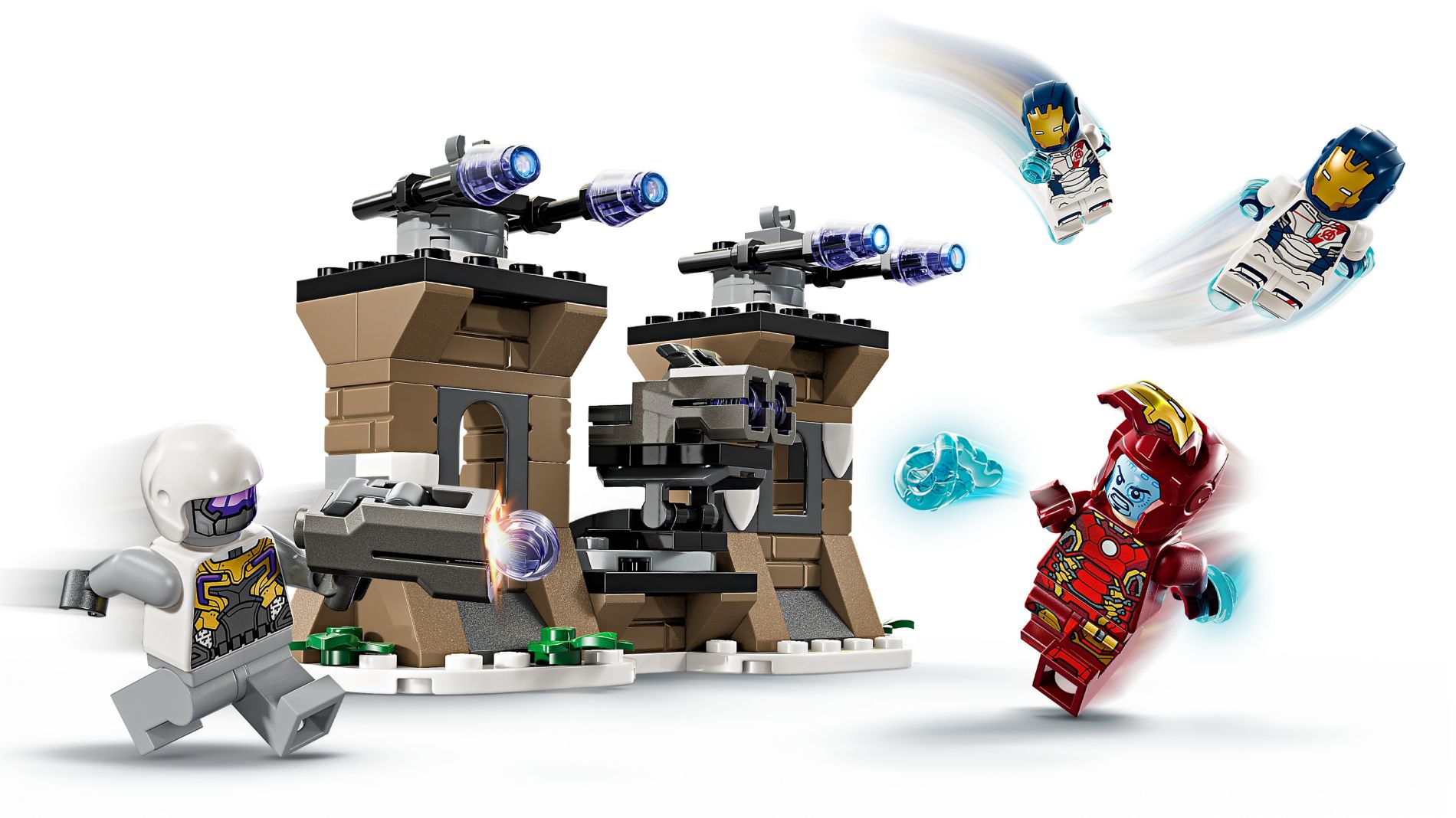 Конструктор Lego Marvel Залізна людина і Залізний легіон проти солдата Гідри (76288) - фото 2 Конструктор Lego Marvel Залізна людина і Залізний легіон проти солдата Гідри (76288) - фото 2