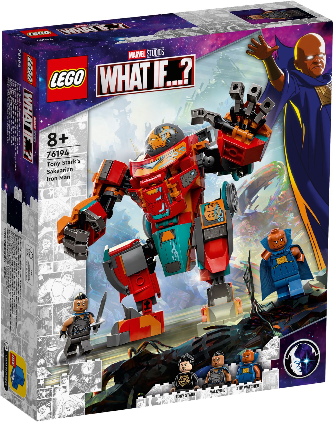 Конструктор Lego Super Heroes Железный Человек Тони Старка на Сакааре (76194)