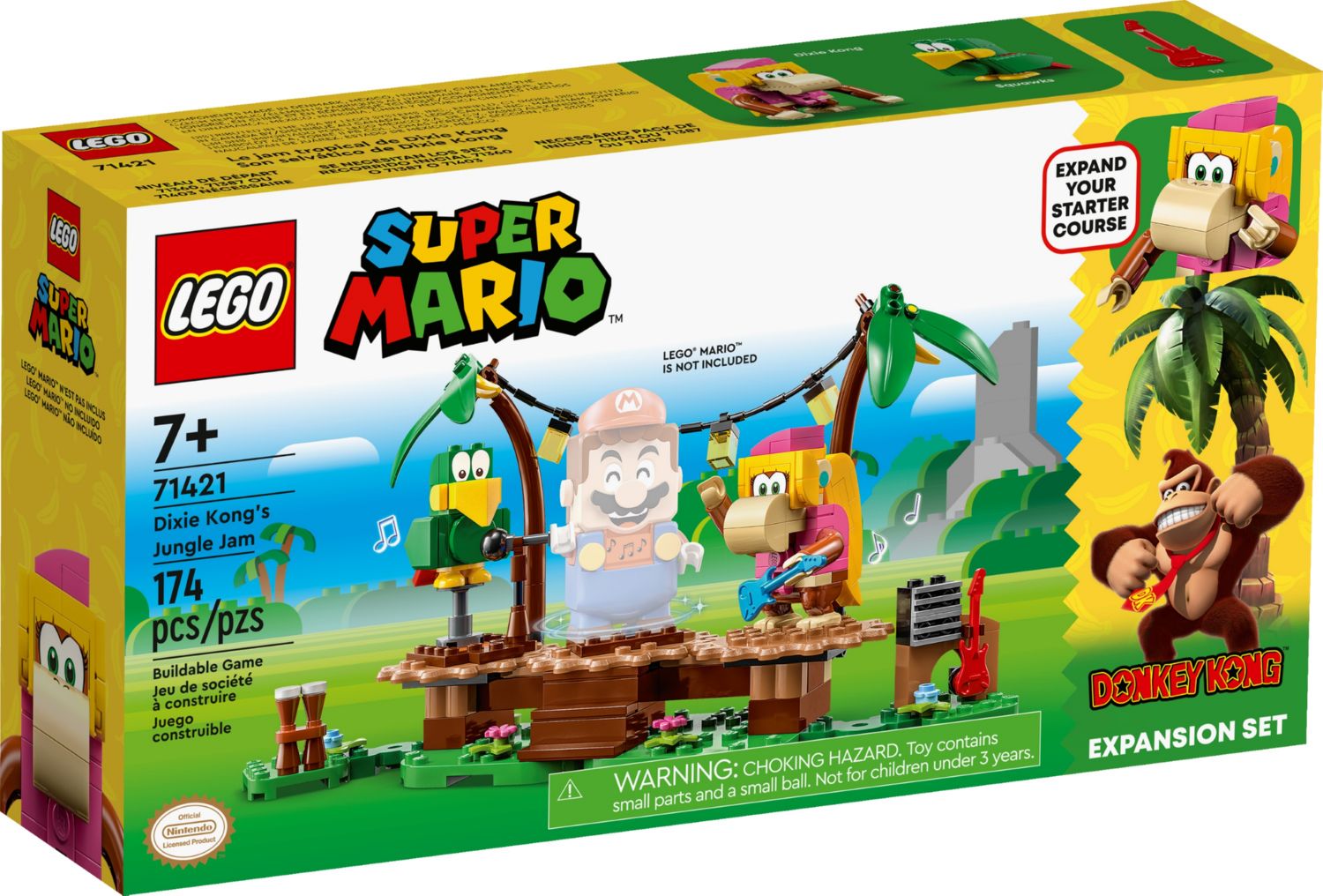 Конструктор Lego Super Mario Набор для расширения Dixie Kong's Jungle Jam (71421)