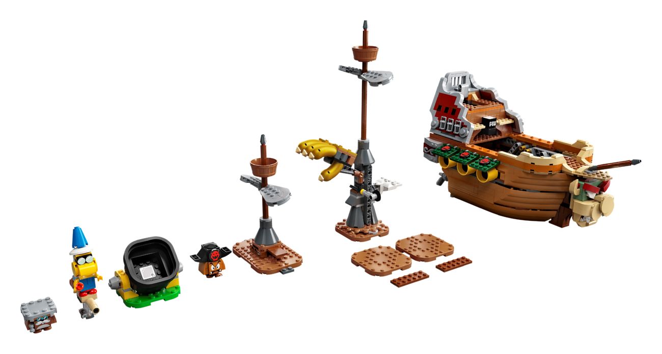 Конструктор Lego Super Mario Летючий корабель Боузер (71391) - фото 1
