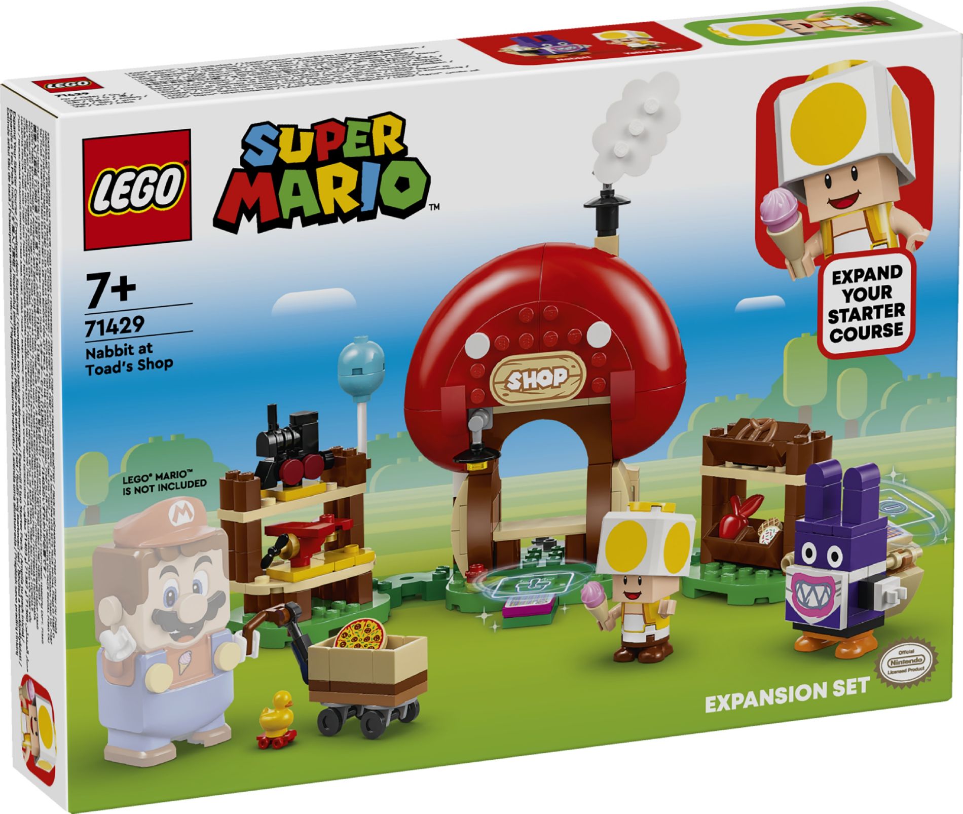 Конструктор Lego Super Mario Наббіт у магазині Тоада (71429)