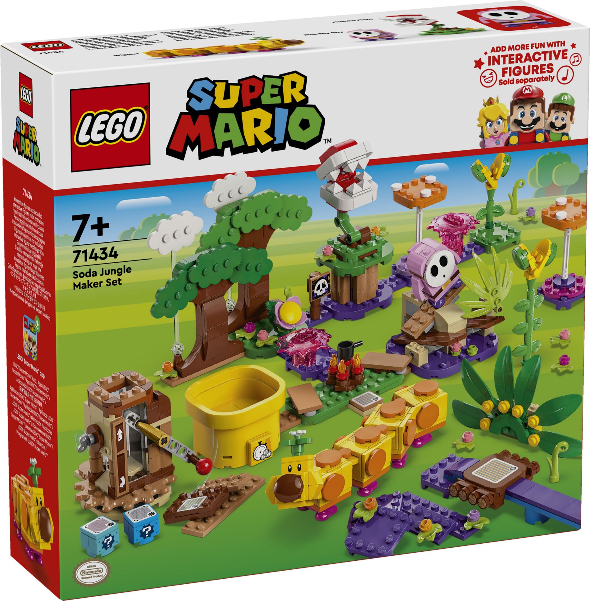 Конструктор Lego Super Mario Набор для приготовления газировки «Джунгли» (71434)