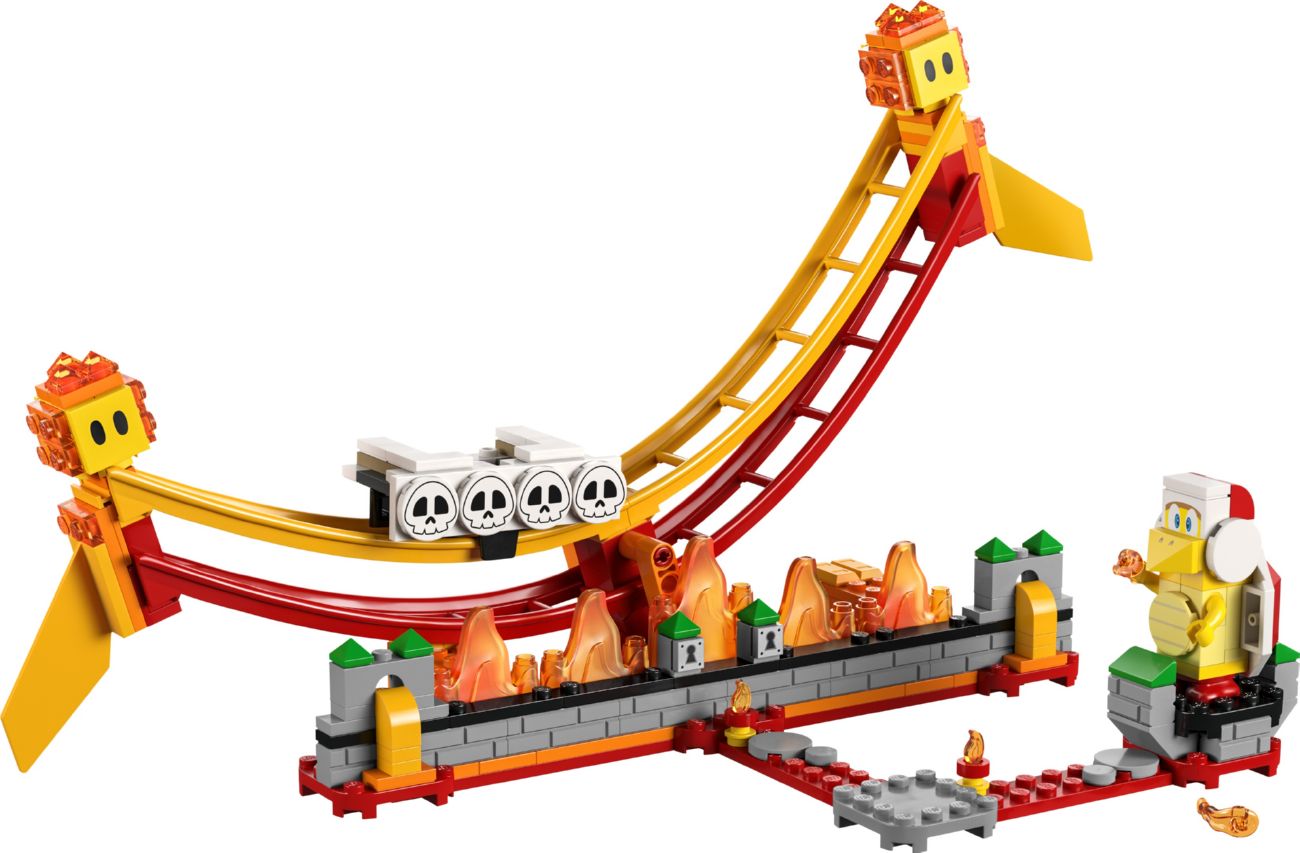 Конструктор Lego Super Mario Дополнительный набор Волна лавы (71416) - фото 1 Конструктор Lego Super Mario Дополнительный набор Волна лавы (71416) - фото 1