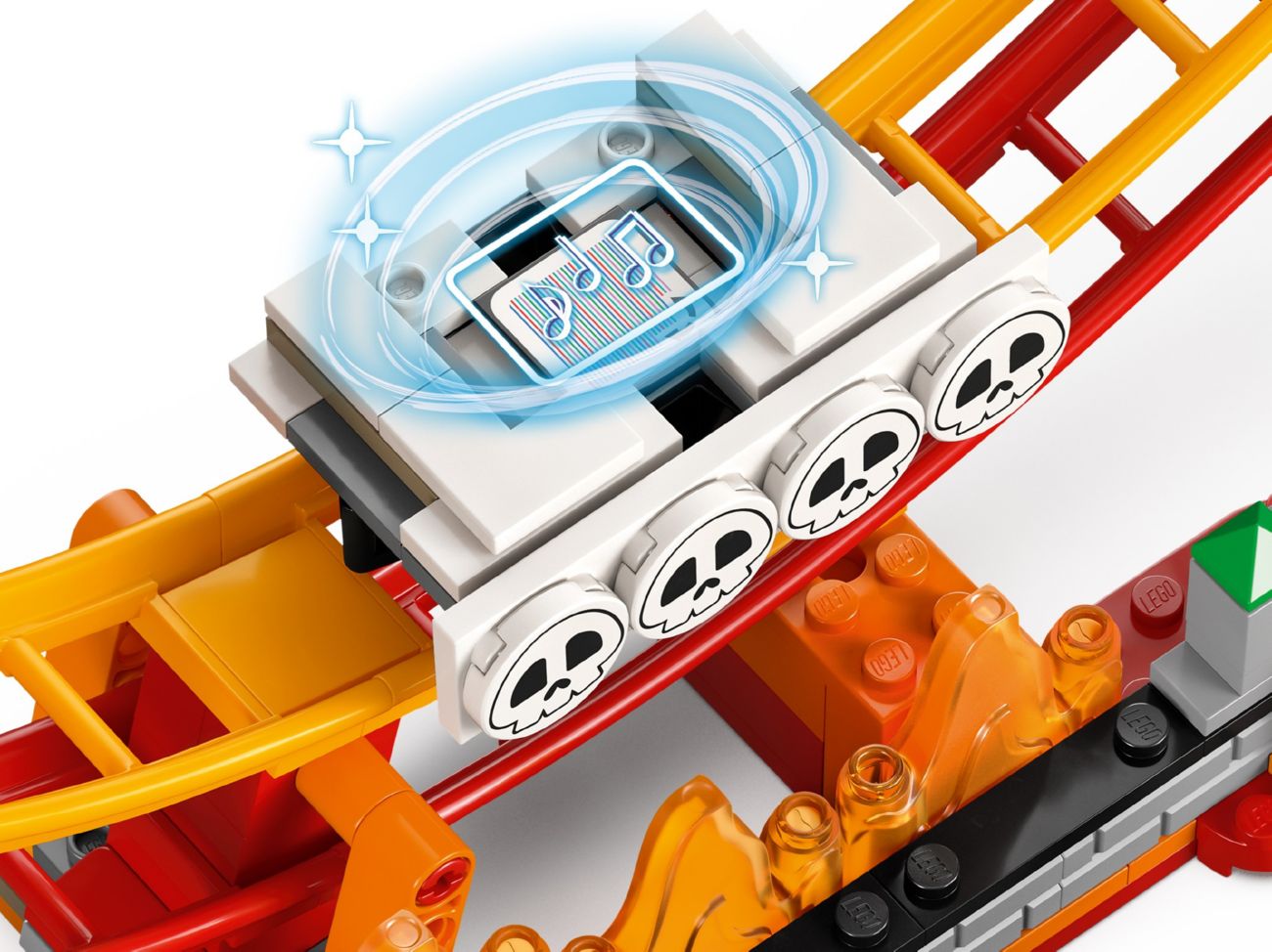 Конструктор Lego Super Mario Дополнительный набор Волна лавы (71416) - фото 5 Конструктор Lego Super Mario Дополнительный набор Волна лавы (71416) - фото 5