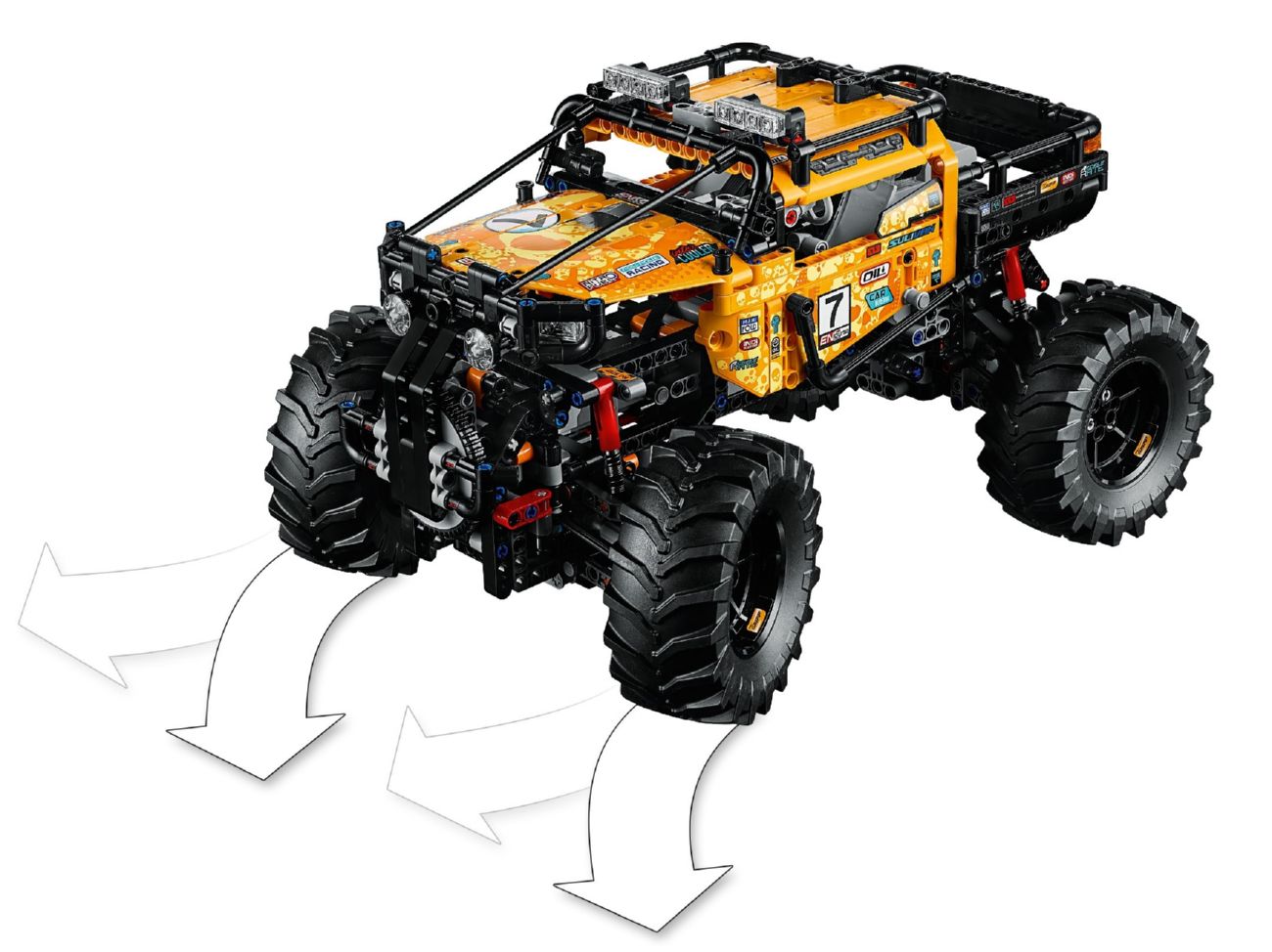 Конструктор Lego Technic 4X4 Экстремальный внедорожник (42099) - фото 4