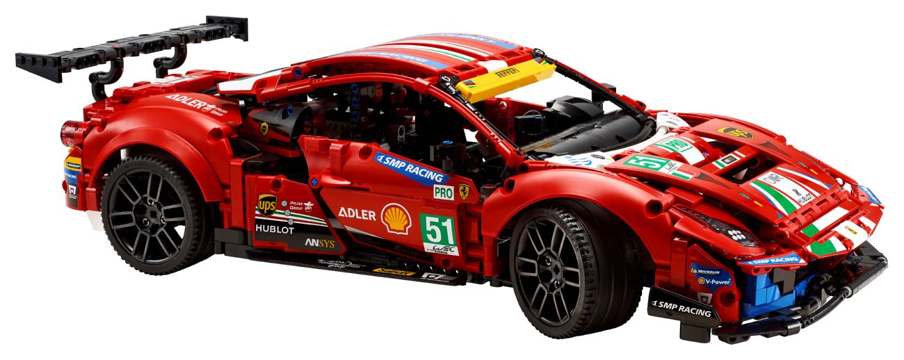 Конструктор Lego Technic Ferrari 488 GTE “AF Corse #51” (42125) - фото 1 Конструктор Lego Technic Ferrari 488 GTE “AF Corse #51” (42125) - фото 1
