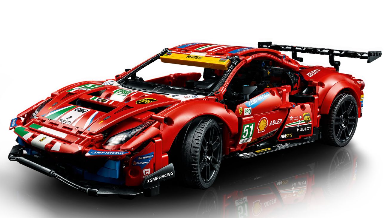 Конструктор Lego Technic Ferrari 488 GTE “AF Corse #51” (42125) - фото 2 Конструктор Lego Technic Ferrari 488 GTE “AF Corse #51” (42125) - фото 2