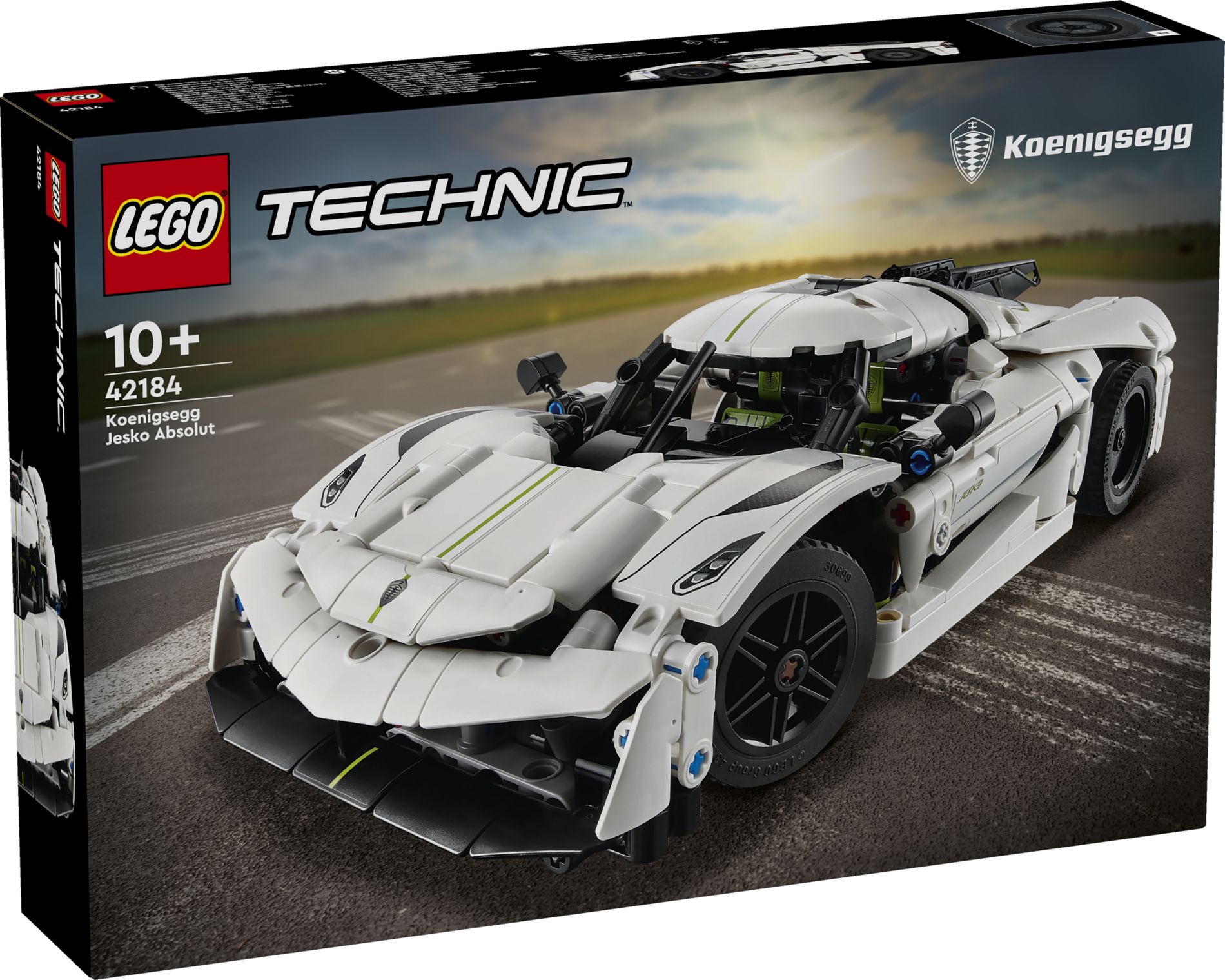 Конструктор Lego technic Koenigsegg Jesko Absolut White (42184)