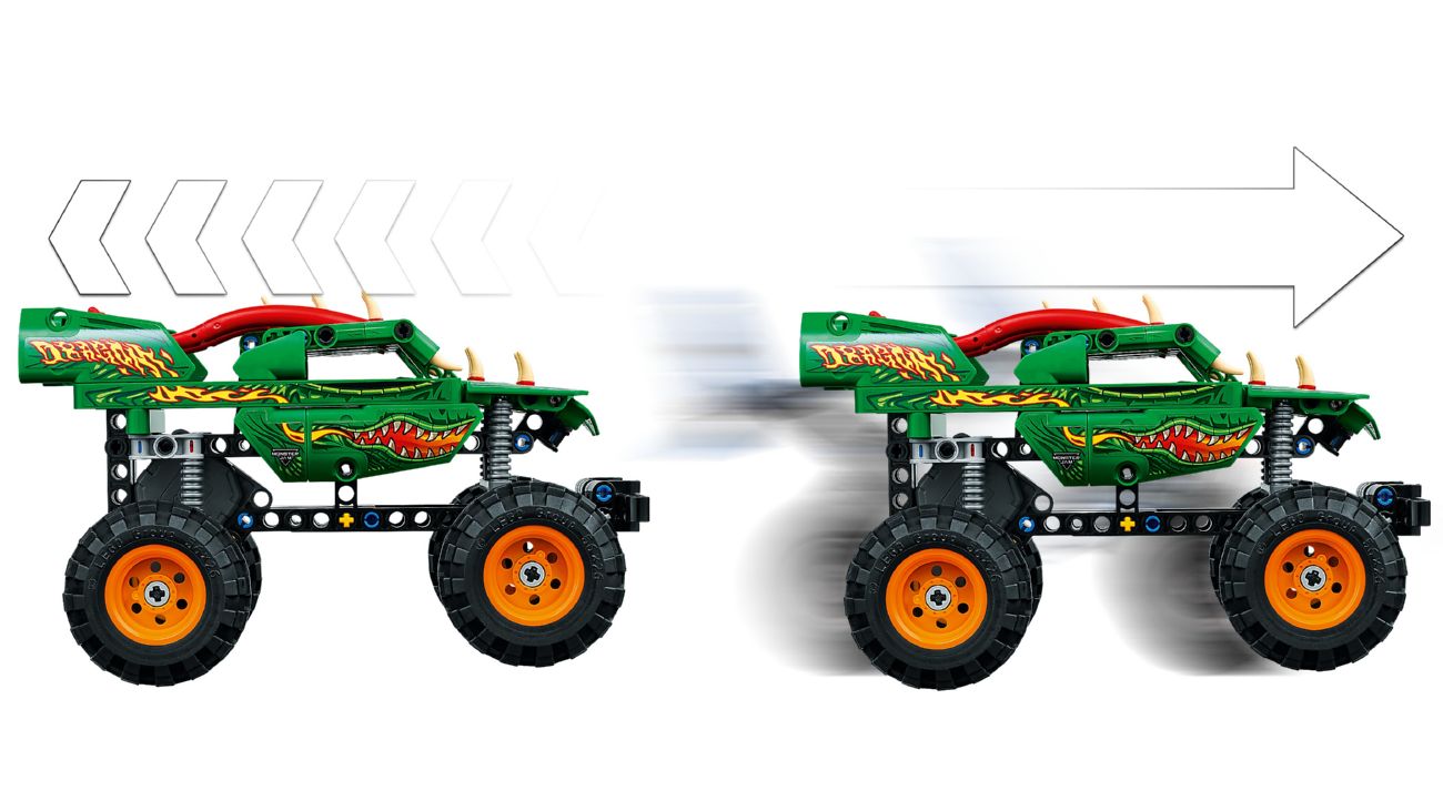 Конструктор Lego Technic Monster Jam Dragon (42149) - фото 3