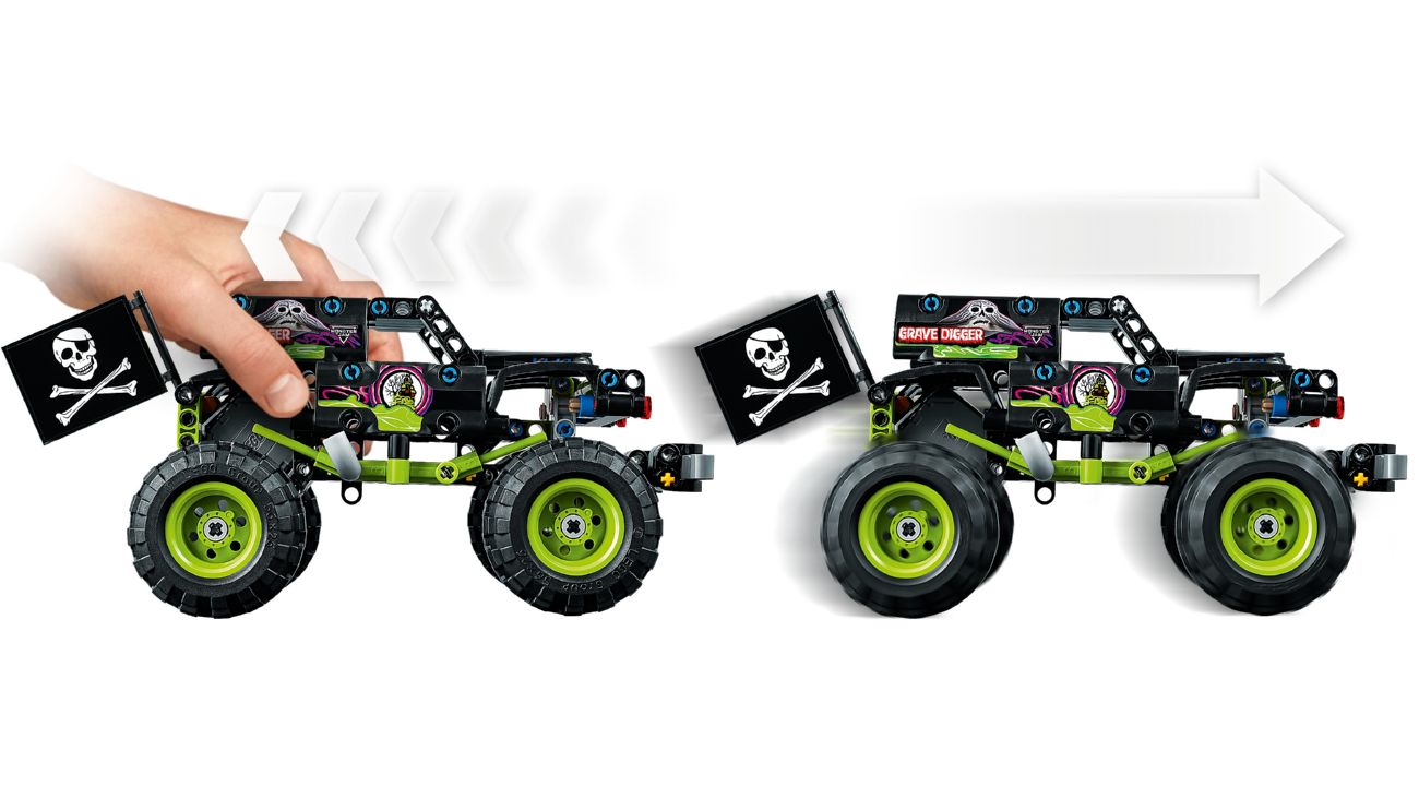 Конструктор Lego Technic Monster Jam Grave Digger (42118) - фото 4