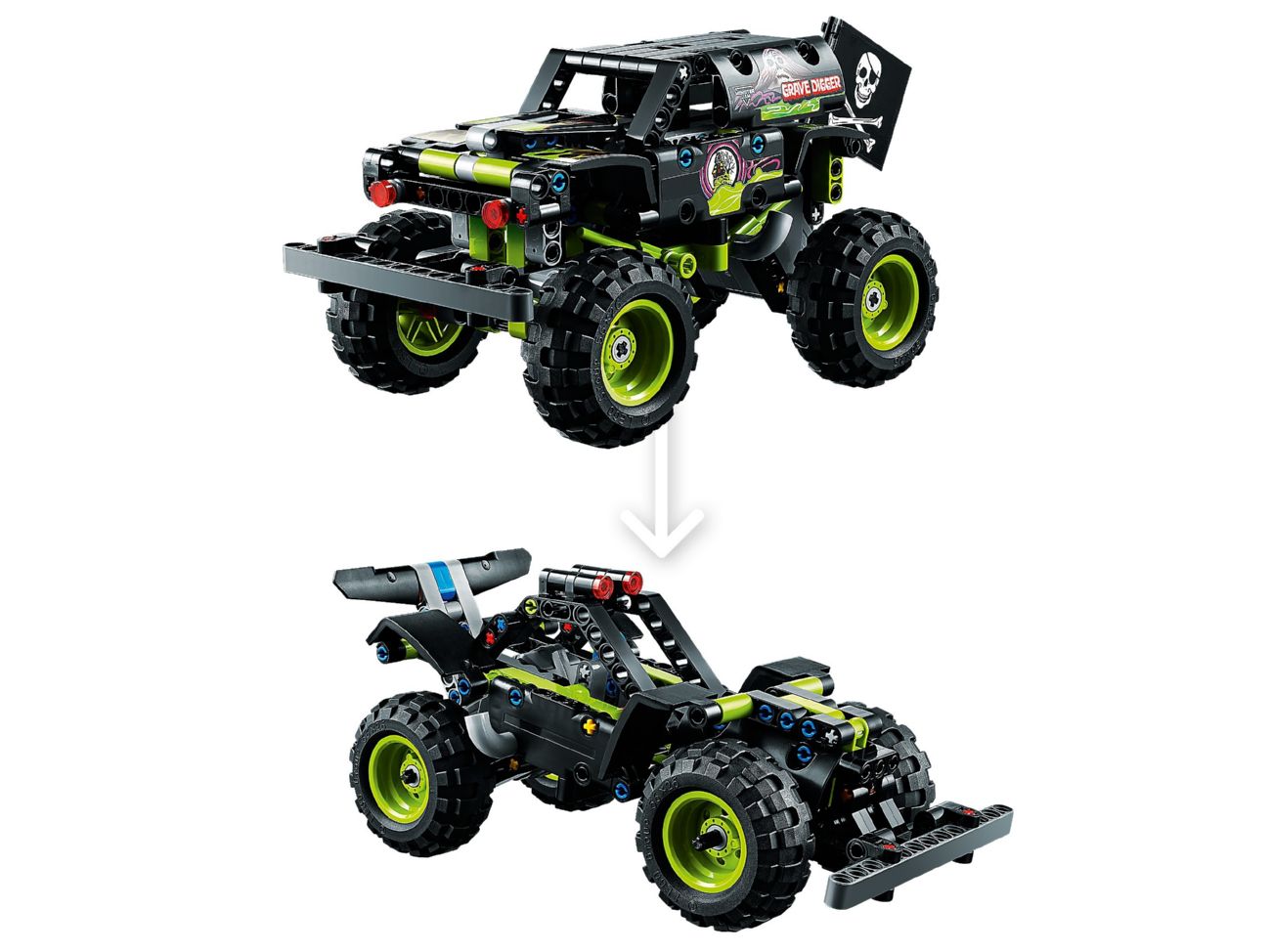 Конструктор Lego Technic Monster Jam Grave Digger (42118) - фото 5