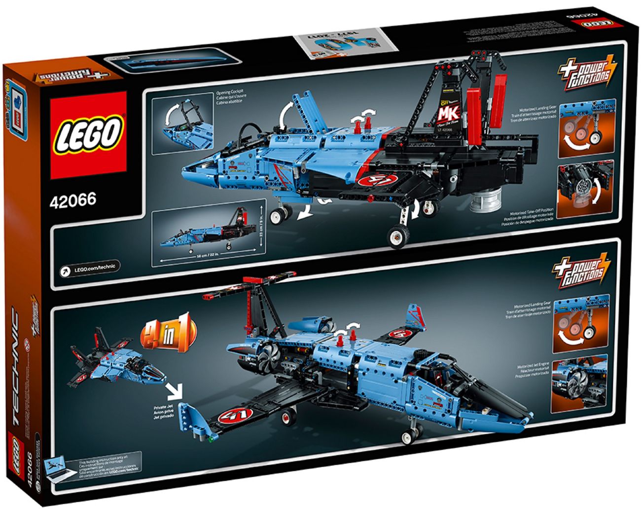 Конструктор Lego Technic Сверхзвуковой истребитель (42066) - фото 5
