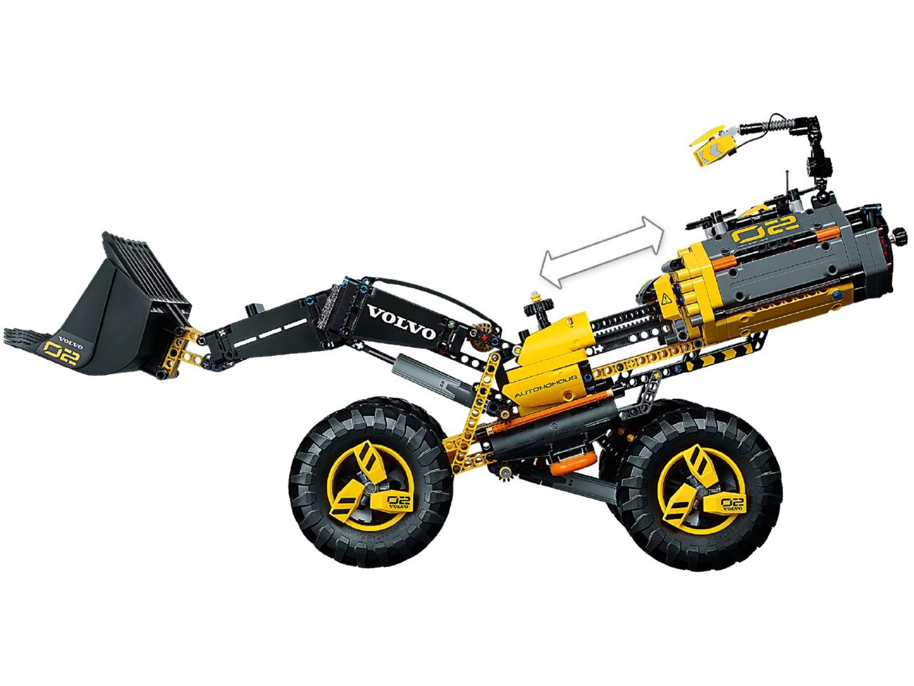 Конструктор Lego Technic VOLVO колісний навантажувач ZEUX (42081) - фото 4