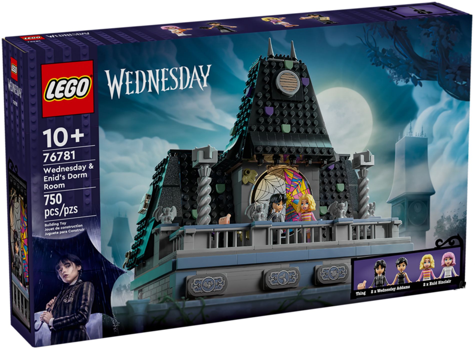 Конструктор Lego Wednesday Кімната в гуртожитку Венсдей та Енід (76781)