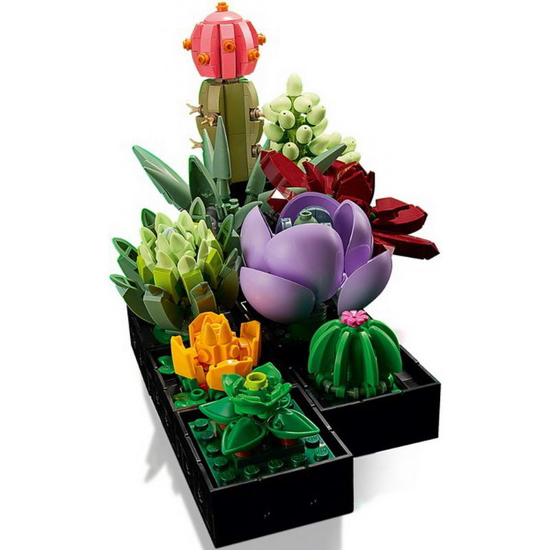 Конструктор Lego Botanicals Суккуленты (10309) - фото 3 Конструктор Lego Botanicals Суккуленты (10309) - фото 3