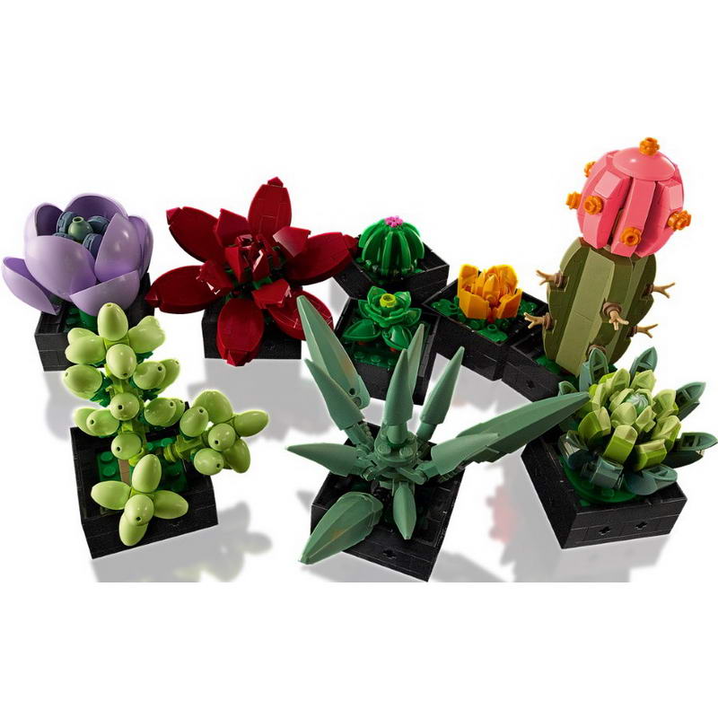 Конструктор Lego Botanicals Суккуленты (10309) - фото 4 Конструктор Lego Botanicals Суккуленты (10309) - фото 4