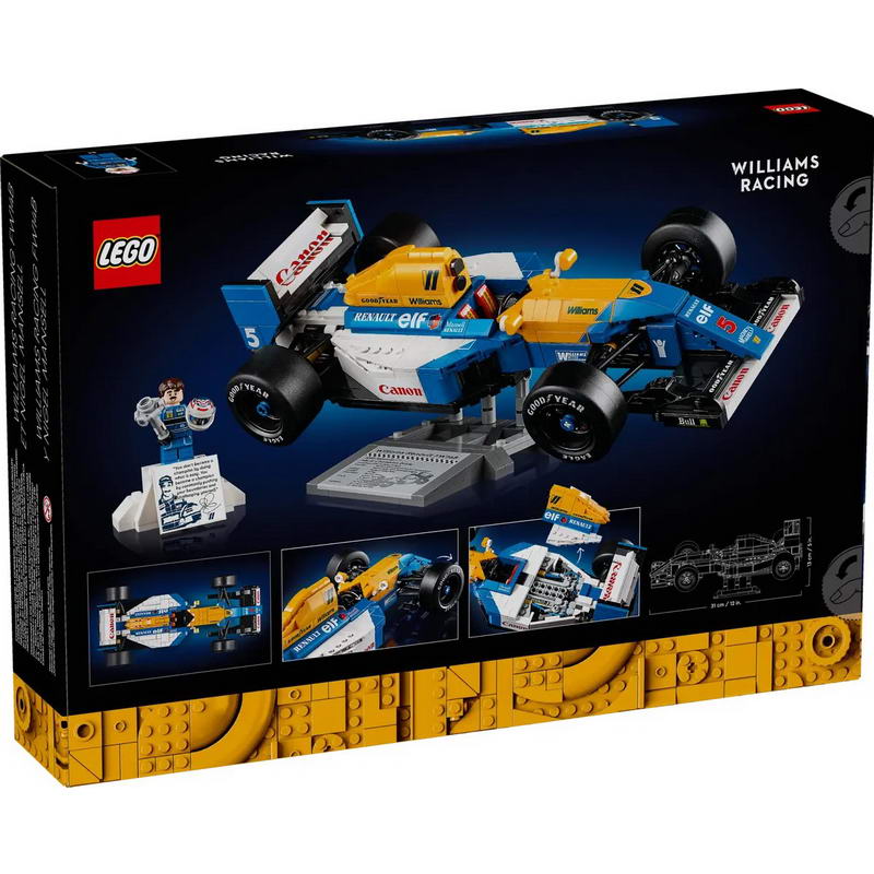 Конструктор Lego Icons Williams Racing FW14B і Найджел Менселл (10353)