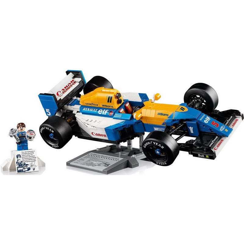 Конструктор Lego Icons Williams Racing FW14B і Найджел Менселл (10353) - фото 3 Конструктор Lego Icons Williams Racing FW14B і Найджел Менселл (10353) - фото 3