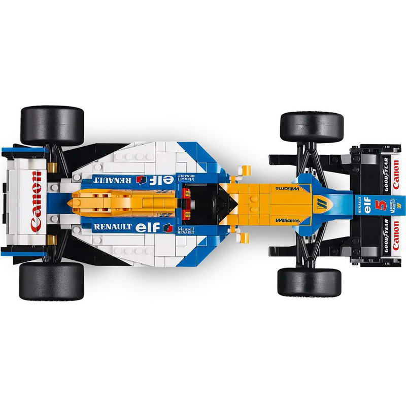 Конструктор Lego Icons Williams Racing FW14B і Найджел Менселл (10353) - фото 4 Конструктор Lego Icons Williams Racing FW14B і Найджел Менселл (10353) - фото 4