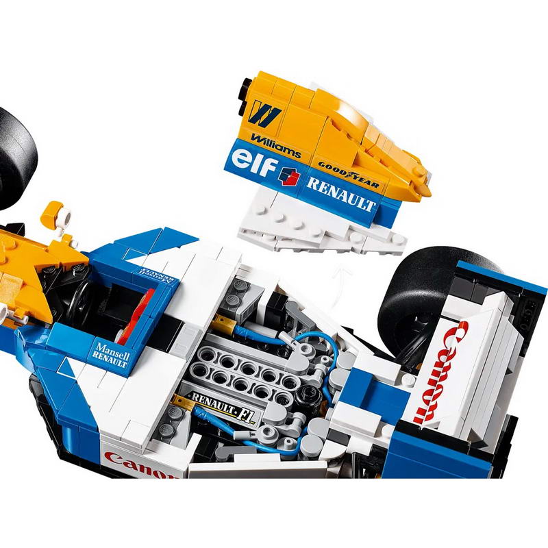 Конструктор Lego Icons Williams Racing FW14B і Найджел Менселл (10353) - фото 6 Конструктор Lego Icons Williams Racing FW14B і Найджел Менселл (10353) - фото 6