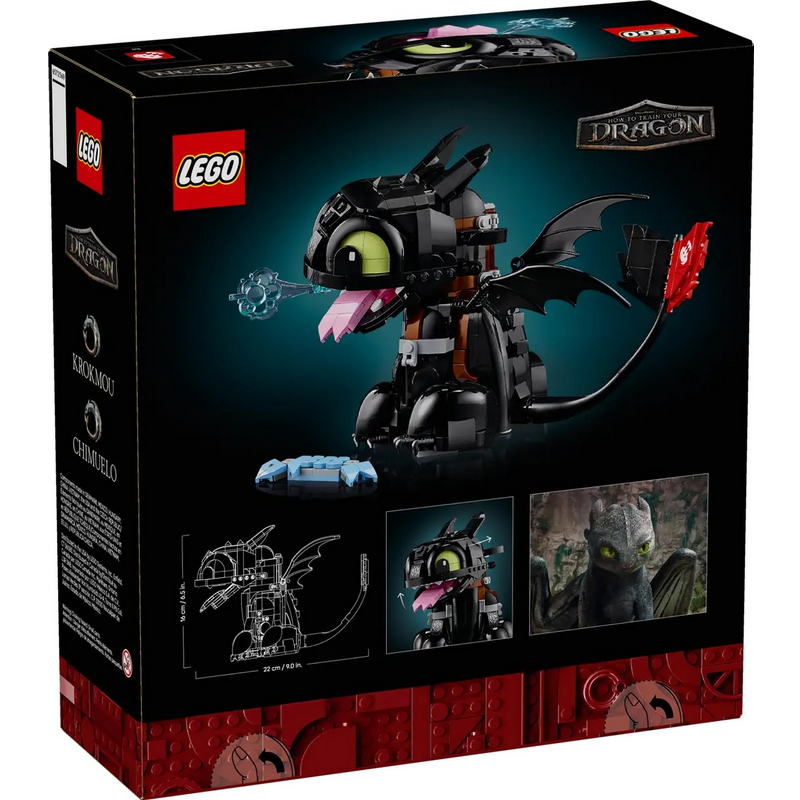 Конструктор Lego Icons Як приручити дракона: Беззубик (10375)