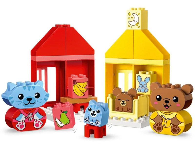 Конструктор Lego Duplo Мої перші повсякденні процедури: Час вечері й сну 10414 - фото 1 Конструктор Lego Duplo Мої перші повсякденні процедури: Час вечері й сну 10414 - фото 1