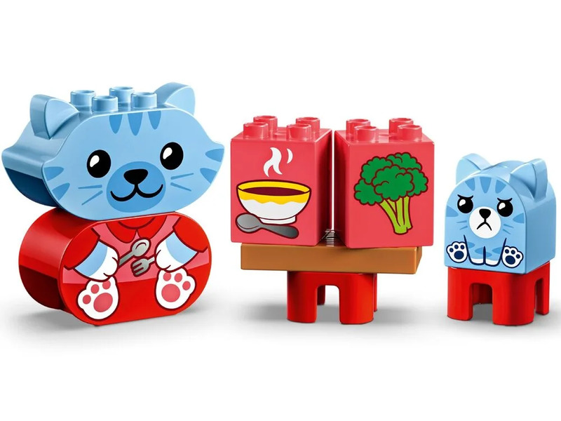Конструктор Lego Duplo Мої перші повсякденні процедури: Час вечері й сну 10414 - фото 3 Конструктор Lego Duplo Мої перші повсякденні процедури: Час вечері й сну 10414 - фото 3