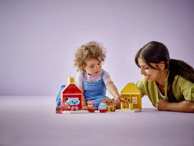 Конструктор Lego Duplo Мої перші повсякденні процедури: Час вечері й сну 10414 - фото 4 Конструктор Lego Duplo Мої перші повсякденні процедури: Час вечері й сну 10414 - фото 4
