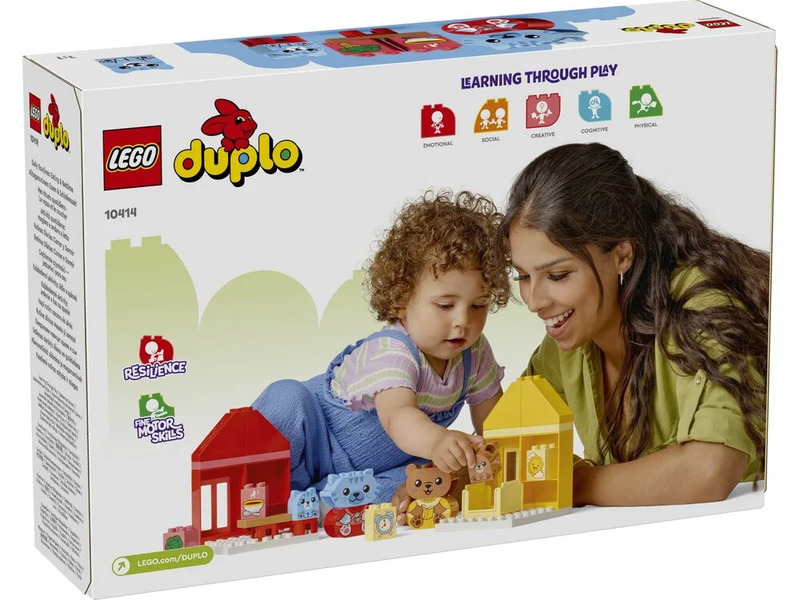 Конструктор Lego Duplo Мои первые повседневные процедуры: Время ужина и сна 10414