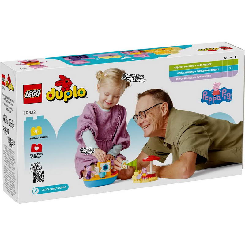 Конструктор Lego Duplo Peppa Pig Морська прогулянка Пеппи на човні (10432)