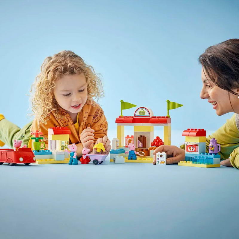 Конструктор Lego Peppa Pig Супермаркет Пеппы (10434) - фото 1 Конструктор Lego Peppa Pig Супермаркет Пеппы (10434) - фото 1